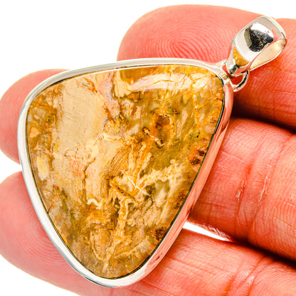 Petrified Wood Pendants handcrafted by Ana Silver Co - PD23917