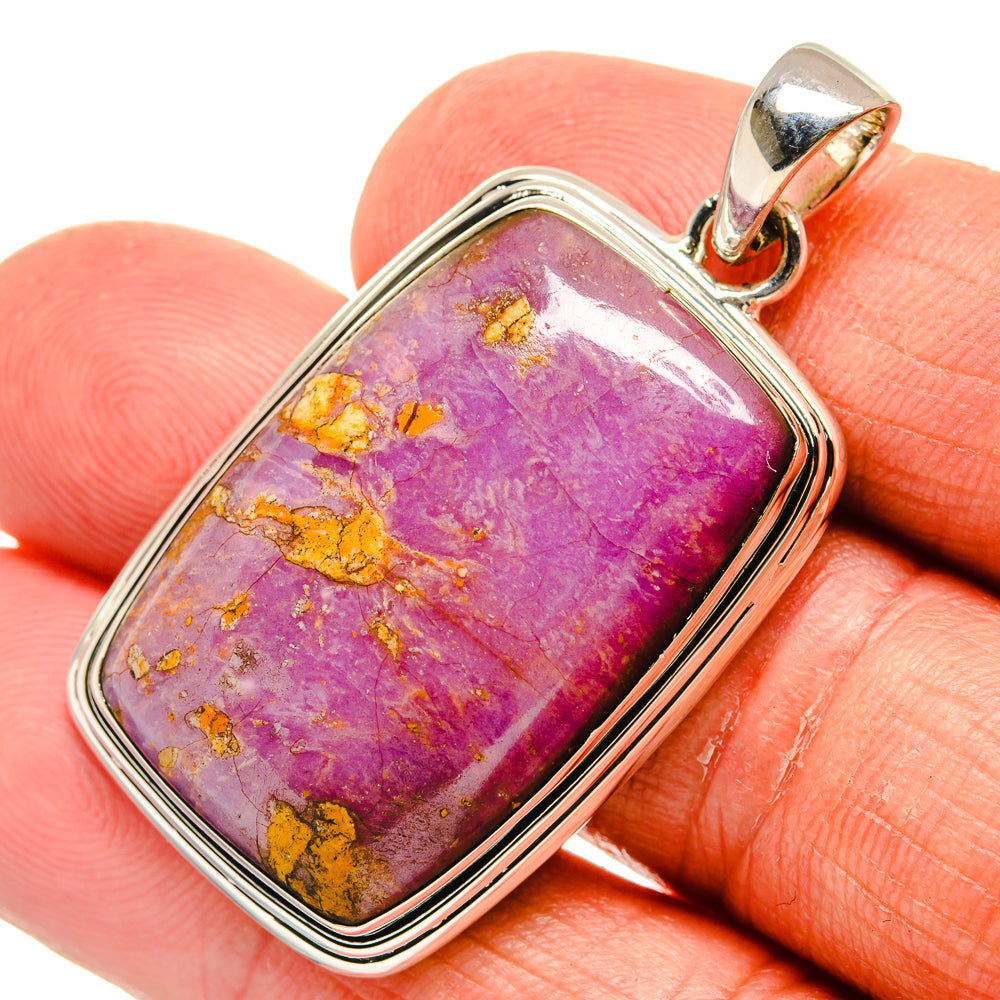 Phosphosiderite Pendants handcrafted by Ana Silver Co - PD23918