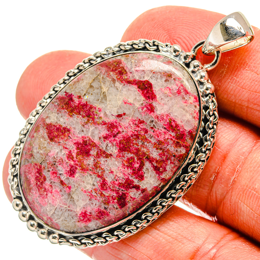 Thulite Pendants handcrafted by Ana Silver Co - PD23922