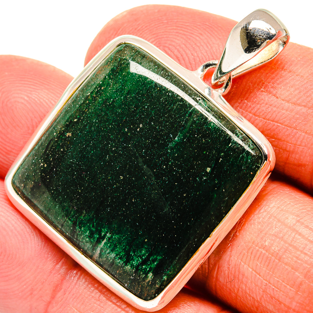 Green Aventurine Pendants handcrafted by Ana Silver Co - PD23926