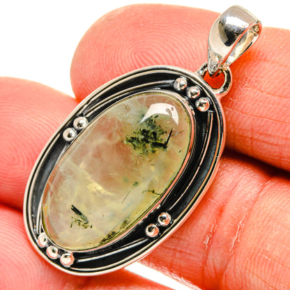 Prehnite Pendants handcrafted by Ana Silver Co - PD23928