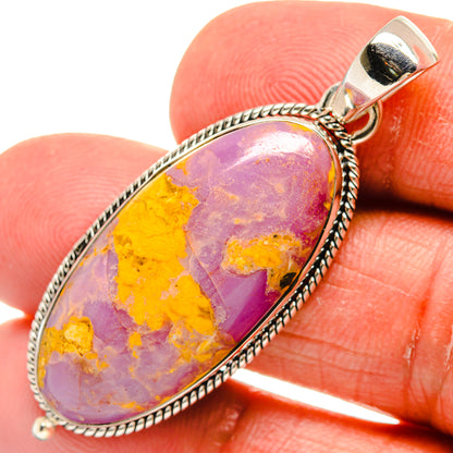 Phosphosiderite Pendants handcrafted by Ana Silver Co - PD23930