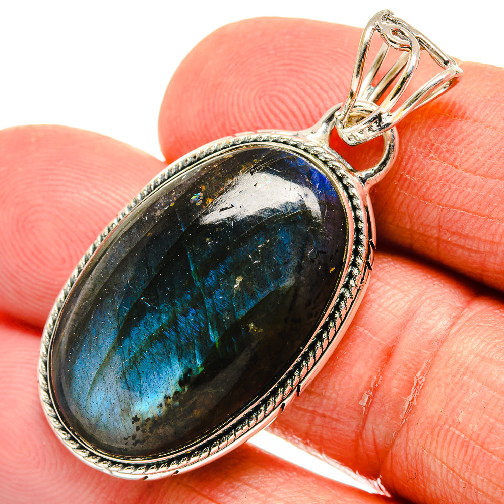 Labradorite Pendants handcrafted by Ana Silver Co - PD23931