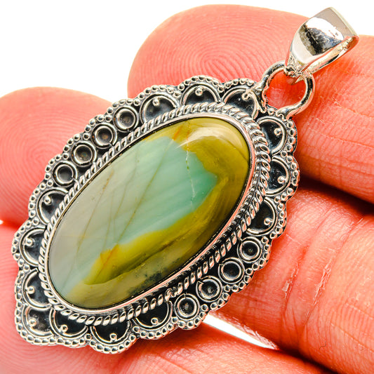 Willow Creek Jasper Pendants handcrafted by Ana Silver Co - PD23934