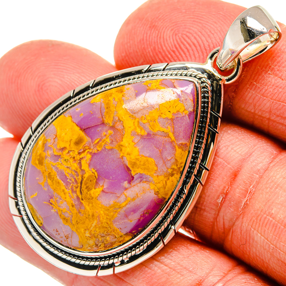 Phosphosiderite Pendants handcrafted by Ana Silver Co - PD23936