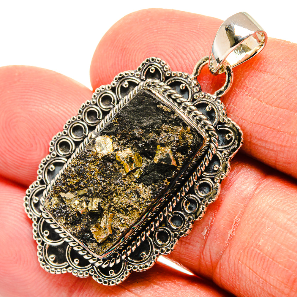 Astrophyllite Pendants handcrafted by Ana Silver Co - PD23938