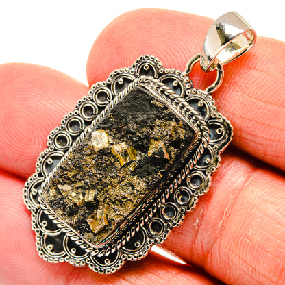 Astrophyllite Pendants handcrafted by Ana Silver Co - PD23938