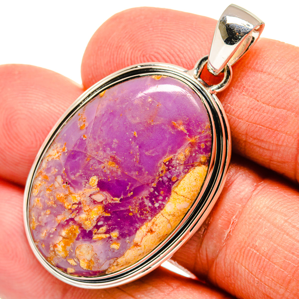Phosphosiderite Pendants handcrafted by Ana Silver Co - PD23945