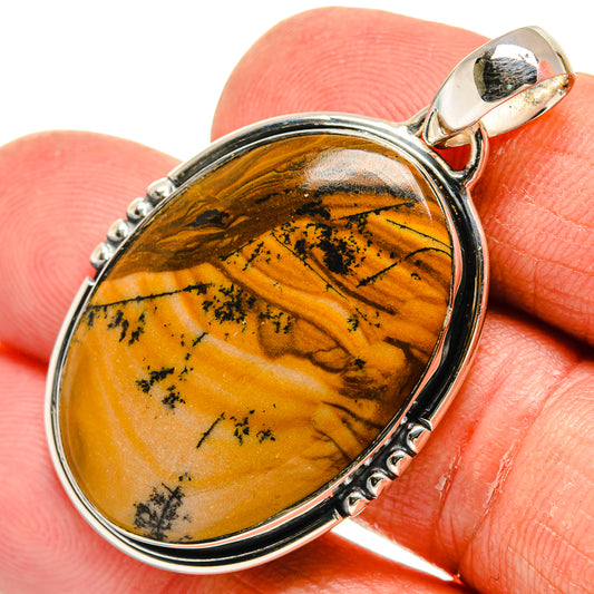 Picture Jasper Pendants handcrafted by Ana Silver Co - PD23946