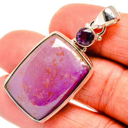 Phosphosiderite Pendants handcrafted by Ana Silver Co - PD23949