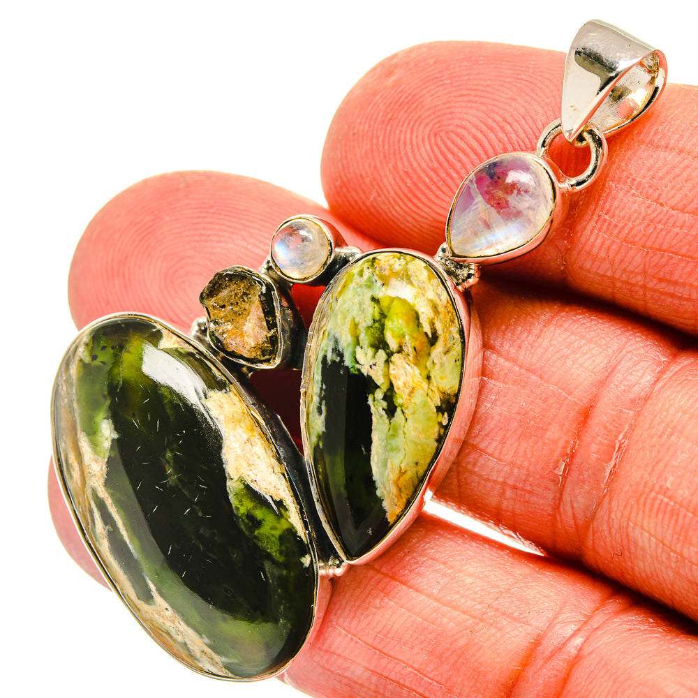 Rainforest Opal Pendants handcrafted by Ana Silver Co - PD23950