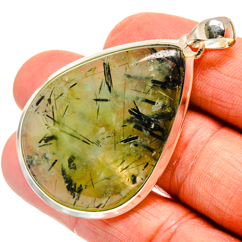 Prehnite Pendants handcrafted by Ana Silver Co - PD23951