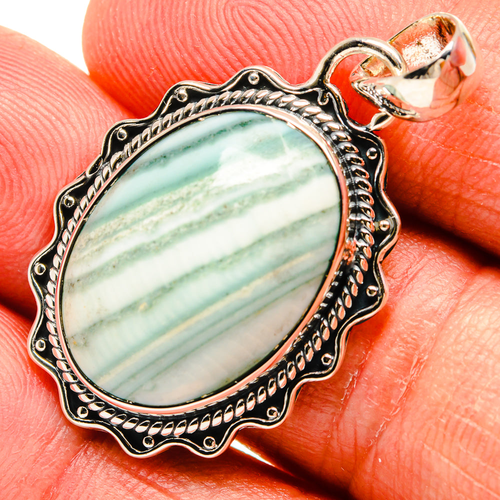 Ocean Jasper Pendants handcrafted by Ana Silver Co - PD23972