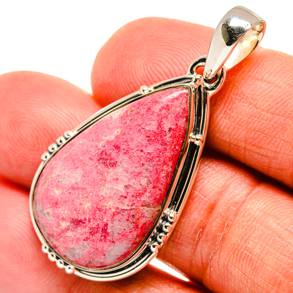 Thulite Pendants handcrafted by Ana Silver Co - PD23975
