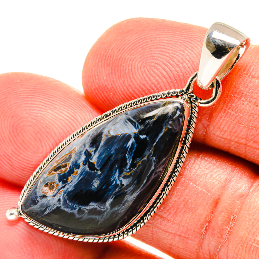 Pietersite Pendants handcrafted by Ana Silver Co - PD23978