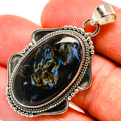 Pietersite Pendants handcrafted by Ana Silver Co - PD23982