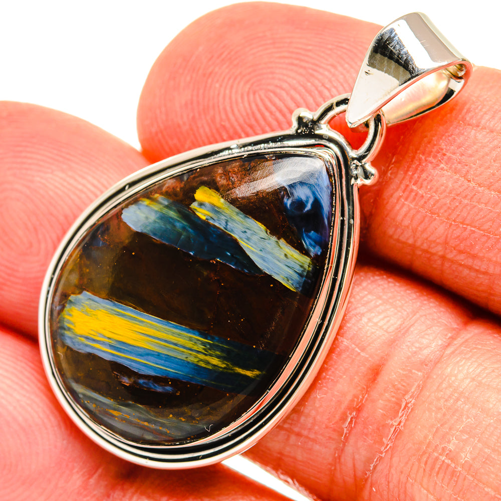 Pietersite Pendants handcrafted by Ana Silver Co - PD23986