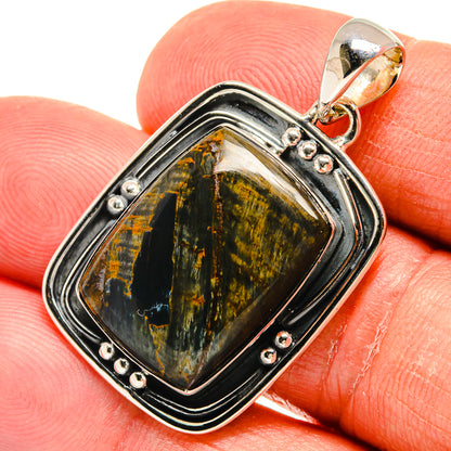 Pietersite Pendants handcrafted by Ana Silver Co - PD23997