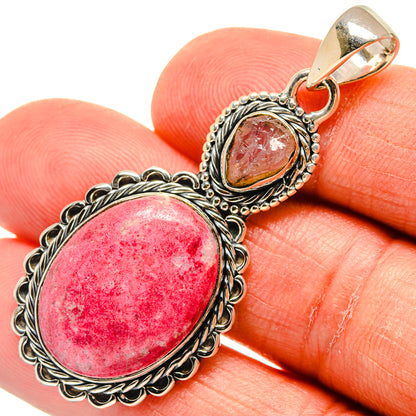 Thulite Pendants handcrafted by Ana Silver Co - PD23999