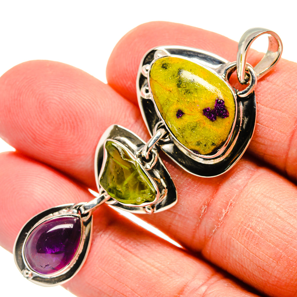 Atlantisite Pendants handcrafted by Ana Silver Co - PD24014