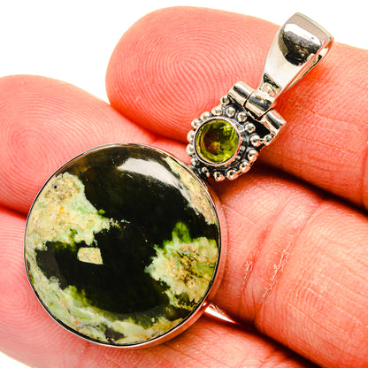 Rainforest Opal Pendants handcrafted by Ana Silver Co - PD24016