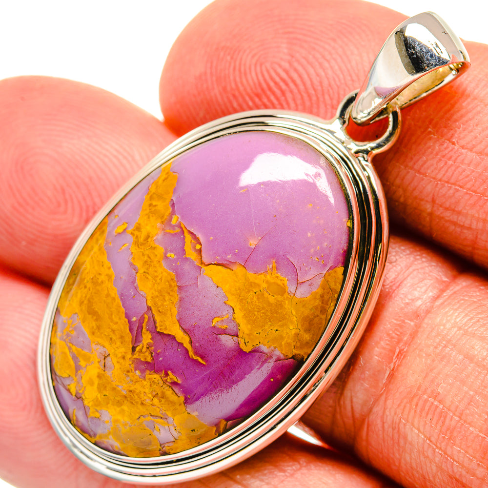 Phosphosiderite Pendants handcrafted by Ana Silver Co - PD24037