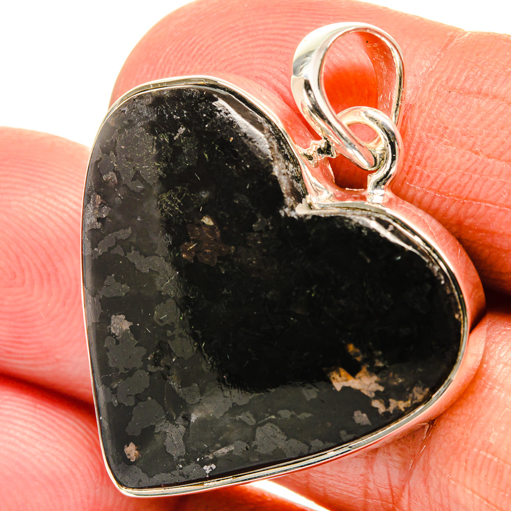Pyrite Agate Pendants handcrafted by Ana Silver Co - PD24043