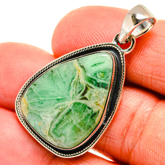 Variscite Pendants handcrafted by Ana Silver Co - PD24046