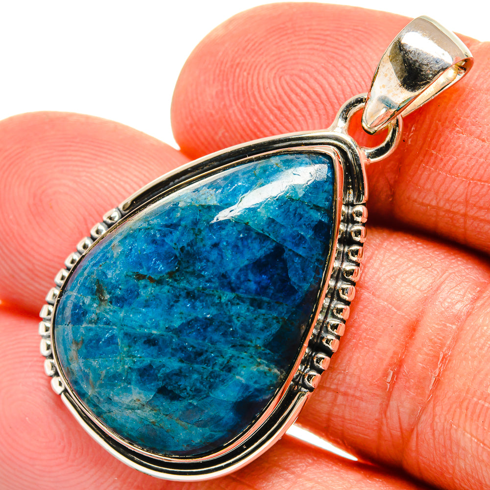 Apatite Pendants handcrafted by Ana Silver Co - PD24047