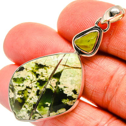 Rainforest Opal Pendants handcrafted by Ana Silver Co - PD24068