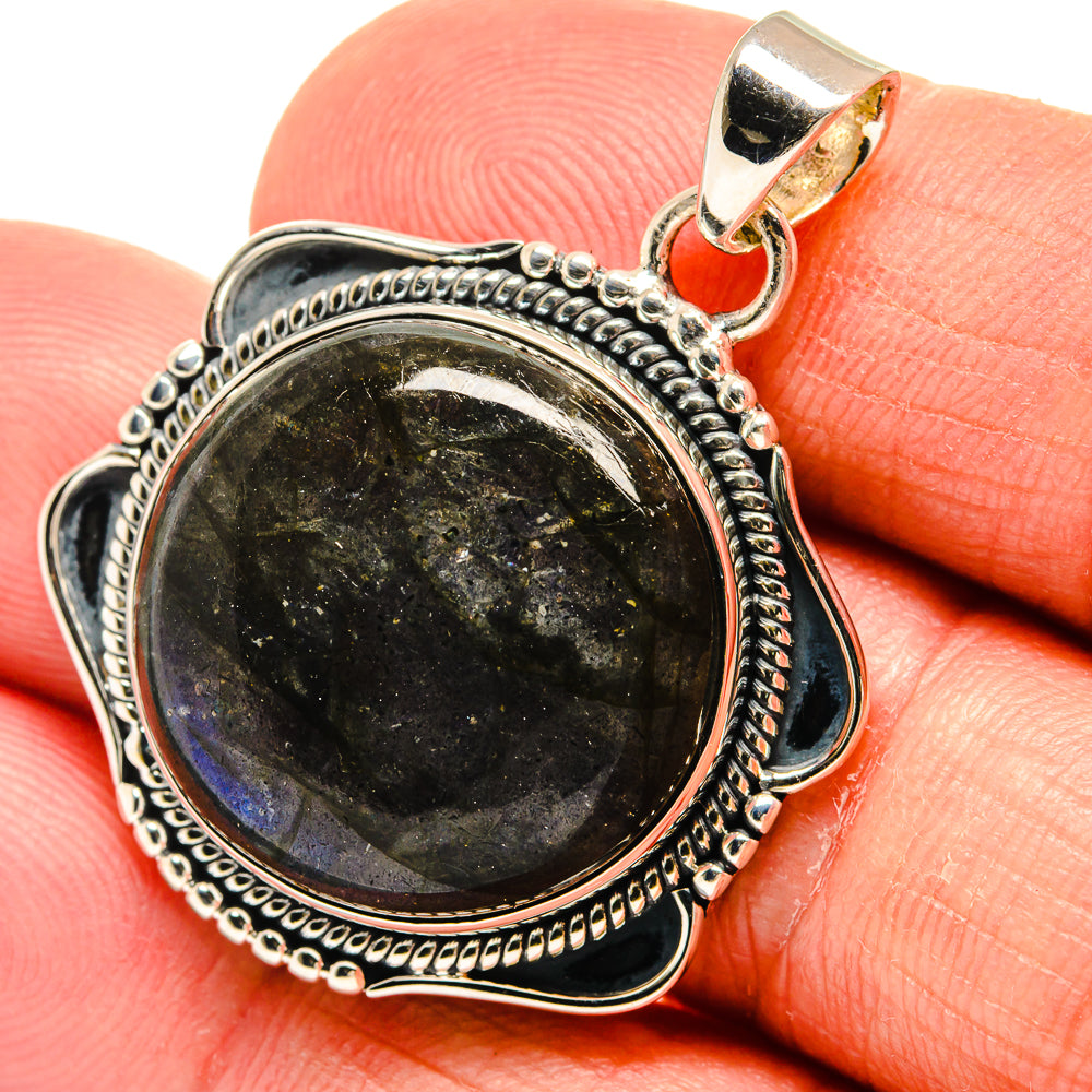 Labradorite Pendants handcrafted by Ana Silver Co - PD24095