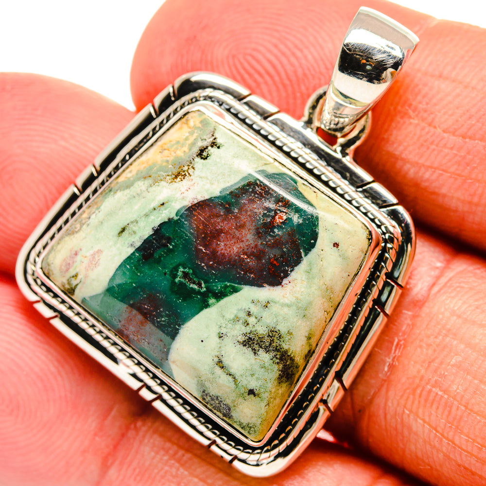 Rainforest Opal Pendants handcrafted by Ana Silver Co - PD24099