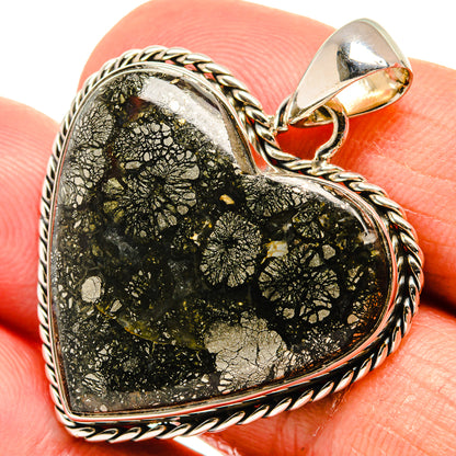 Pyrite Agate Pendants handcrafted by Ana Silver Co - PD24104