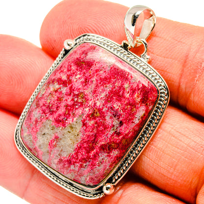 Thulite Pendants handcrafted by Ana Silver Co - PD24106