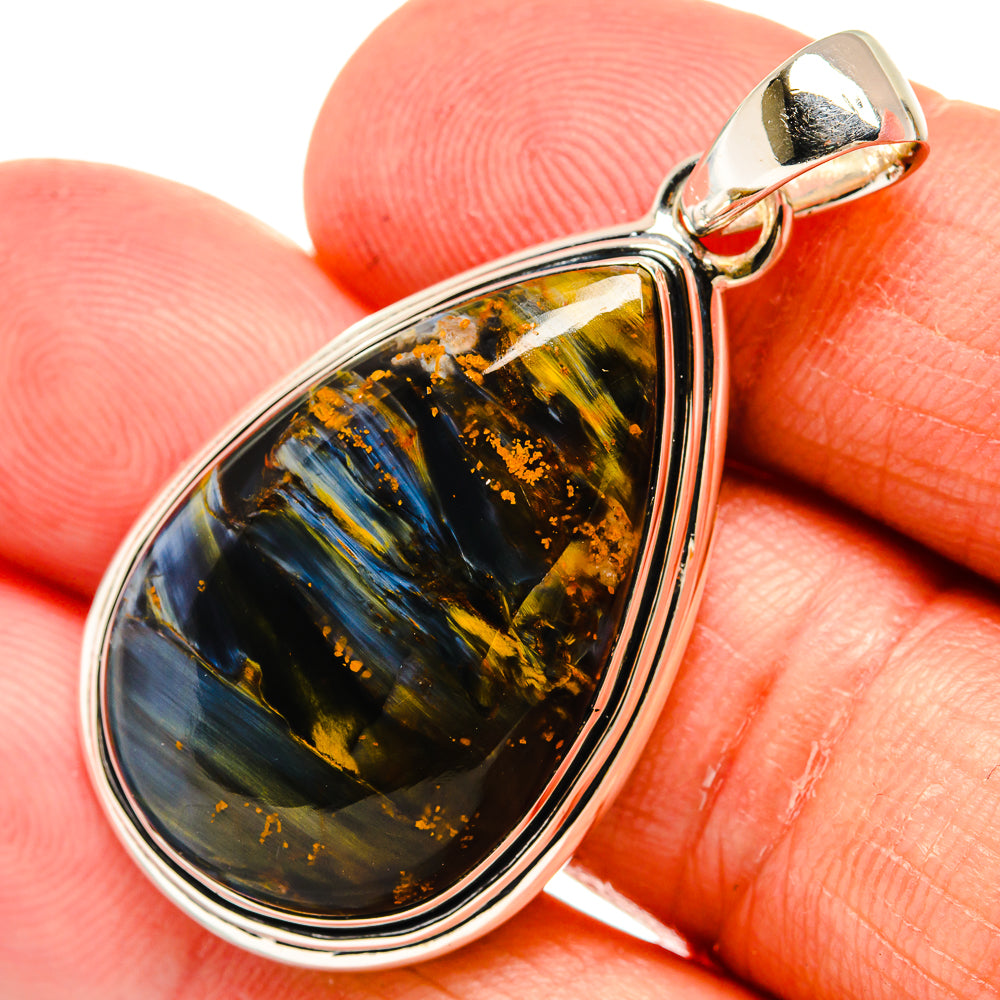 Pietersite Pendants handcrafted by Ana Silver Co - PD24111