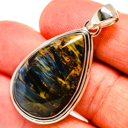 Pietersite Pendants handcrafted by Ana Silver Co - PD24111