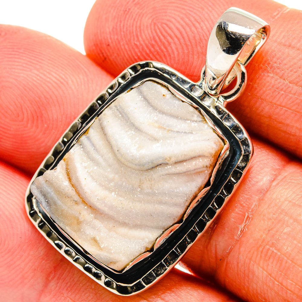 Desert Druzy Pendants handcrafted by Ana Silver Co - PD24113