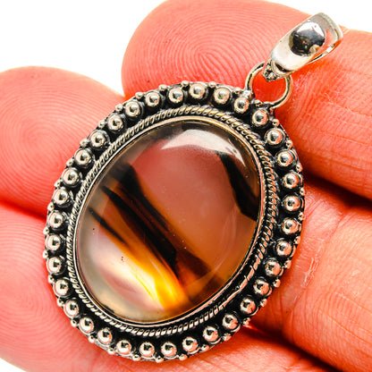 Montana Agate Pendants handcrafted by Ana Silver Co - PD24114