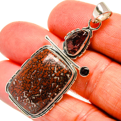 Dinosaur Bone Pendants handcrafted by Ana Silver Co - PD24119