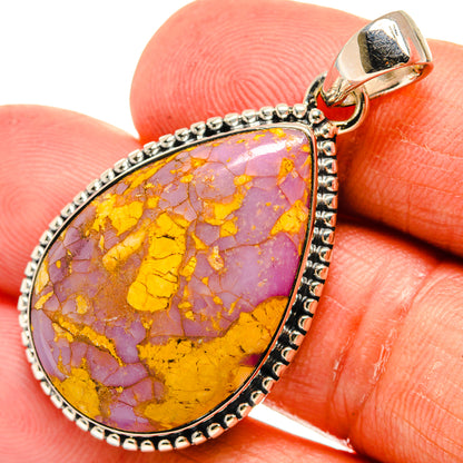 Phosphosiderite Pendants handcrafted by Ana Silver Co - PD24120