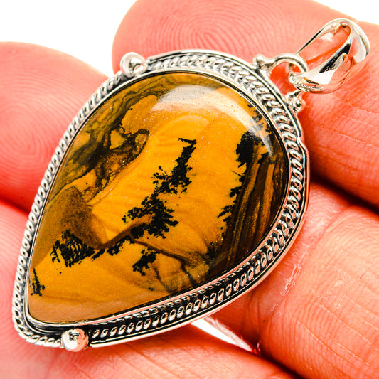 Picture Jasper Pendants handcrafted by Ana Silver Co - PD24127