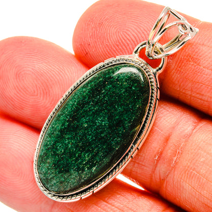 Green Aventurine Pendants handcrafted by Ana Silver Co - PD24139