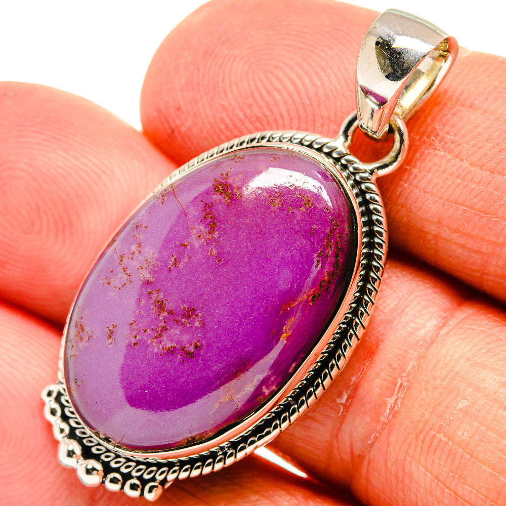 Phosphosiderite Pendants handcrafted by Ana Silver Co - PD24157