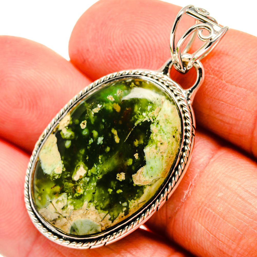 Rainforest Opal Pendants handcrafted by Ana Silver Co - PD24161
