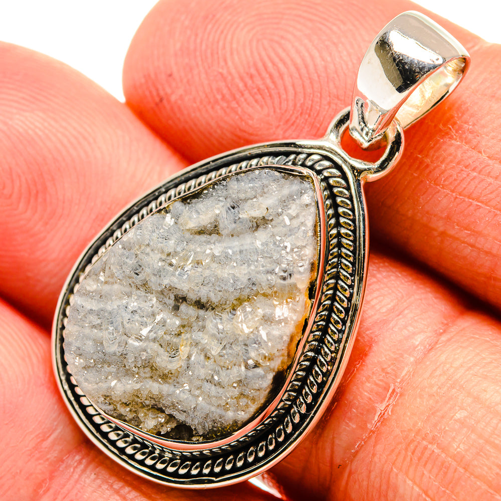 Desert Druzy Pendants handcrafted by Ana Silver Co - PD24166