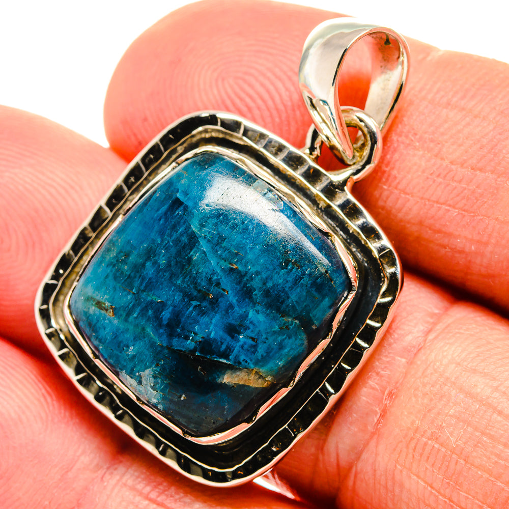 Apatite Pendants handcrafted by Ana Silver Co - PD24174