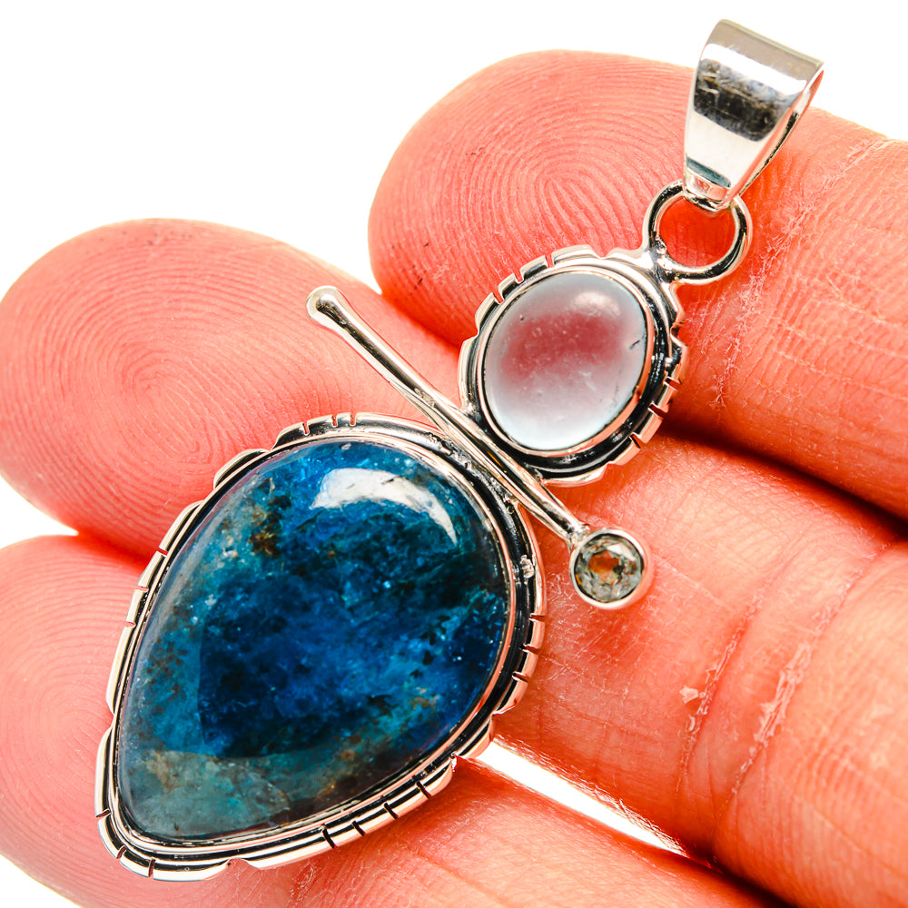 Apatite Pendants handcrafted by Ana Silver Co - PD24197
