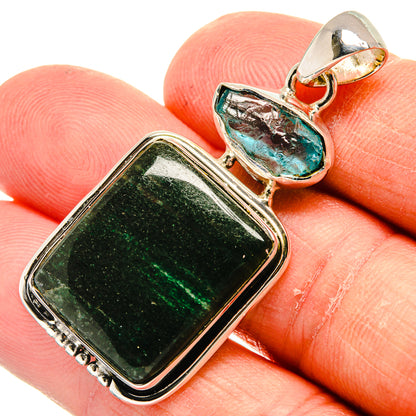 Green Aventurine Pendants handcrafted by Ana Silver Co - PD24211