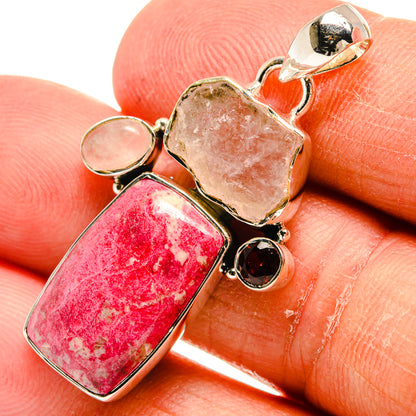 Thulite Pendants handcrafted by Ana Silver Co - PD24214