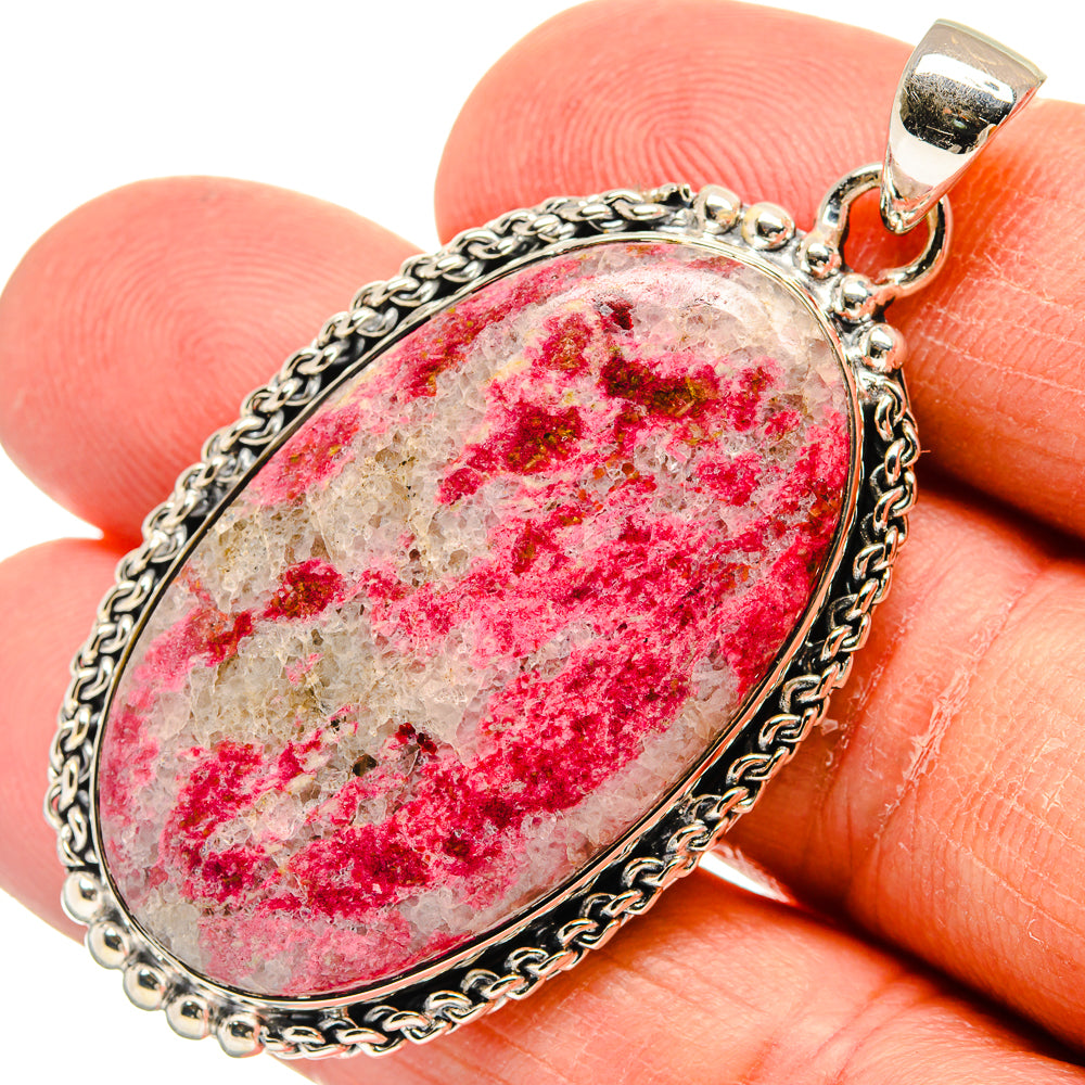 Thulite Pendants handcrafted by Ana Silver Co - PD24220